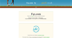 Desktop Screenshot of f41.com