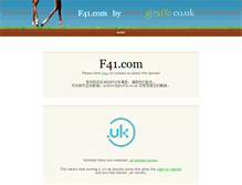 Tablet Screenshot of f41.com
